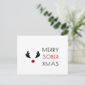 Soberミニマル Christmas、Sober Supportクリスマス シーズンポストカード (スタンド正面)