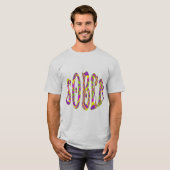 SOBERレトロ60のアーサイケデリックト Tシャツ (正面フル)