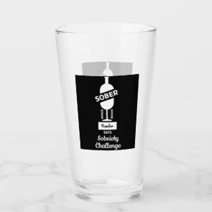 Sober AFアルコール依存症回復大きなコーヒー タンブラーグラス