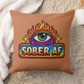 Sober AF - クッションカバー クッション (ブランケット)