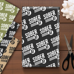 Sober AF -スタイルと姿勢でリカバリ ラッピングペーパーシート