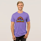 Sober AF - トライブレンドTシャツ (正面全面)