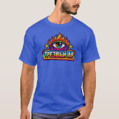 Sober AF - ロシア語 - Tシャツ (正面)