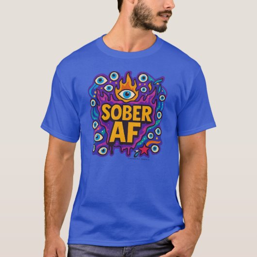 Sober AF Tシャツ (正面)