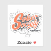 Sober Society Sticker シール (シート)