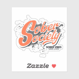 Sober Society Sticker シール
