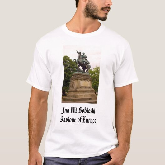 Sobieski 1月III日、EUのSobieskiSaviour 1月III日… Tシャツ (正面)