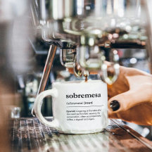 Sobremesa定義モダンスペインの辞書