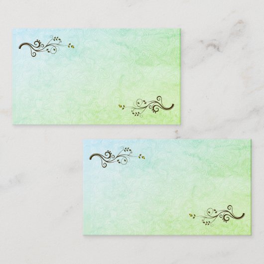 Sobres Bodas Alta Montaña 名刺 (正面/裏面)