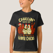 Sobriety Anniversary Recovery Funny Sober Chicks  Tシャツ (正面)