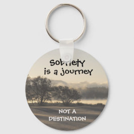 sobriety is a journey keychain 15 キーホルダー