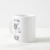 Sobriityギフト回復記念日8年Sober コーヒーマグカップ (正面左)