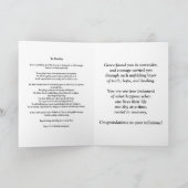 Sobriityパーソナライズされた Milestone Card カード (内部)