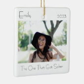 Sobriity写真モダンエレガントミニマルSober Gift セラミックオーナメント (右)