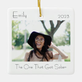 Sobriity写真モダンエレガントミニマルSober Gift セラミックオーナメント