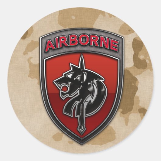 SOCアフリカSSI+CSIB ラウンドシール (正面)