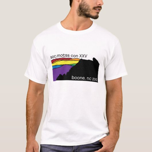 soc.motss.con XXVの軽いワイシャツ Tシャツ (正面)