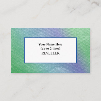 Soca Cools Bubble Wrap Background I Reseller 名刺