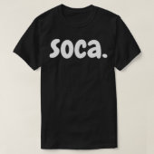 SOCA Trinidad and Tobago Funny Slang Pride Flag Pr Tシャツ (デザイン正面)