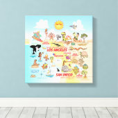 Socalキャンバス印刷 キャンバスプリント (インサイチュ (ウッドフロア))