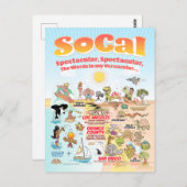 SoCalシーンポストカード ポストカード (正面/裏面)