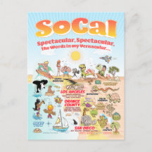 SoCalシーンポストカード