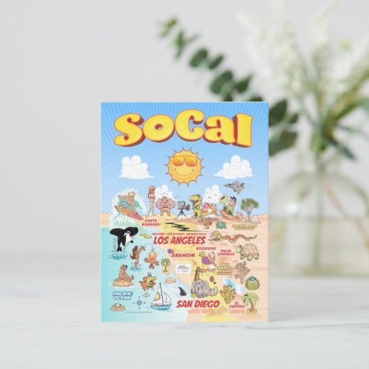 SoCalシーン ポストカード (スタンド正面)