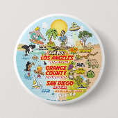 SoCalシーン 缶バッジ (正面)