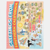 SoCalフリースブランケット フリースブランケット (正面)