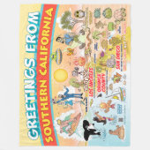 SoCalフリースブランケット フリースブランケット (正面)