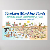 SoCalポスターのカスタム提供 ポスター (正面)