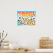 SoCalポスター ポスター (キッチン)