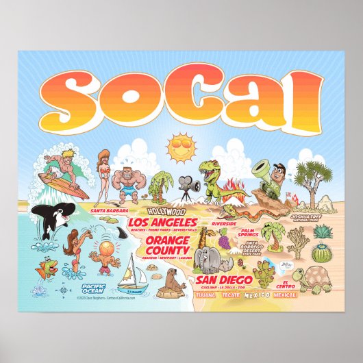 SoCalポスター ポスター (正面)