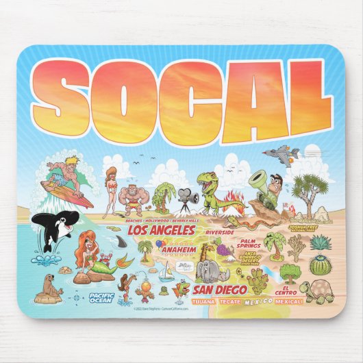 SoCalマウスパッド マウスパッド (正面)
