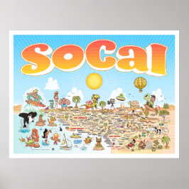 SoCalマンガマップ ポスター