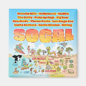 SoCalマンガ磁石 マグネット (正面)