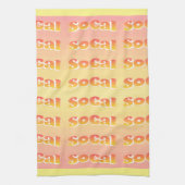 SoCalリズム キッチンタオル (縦)