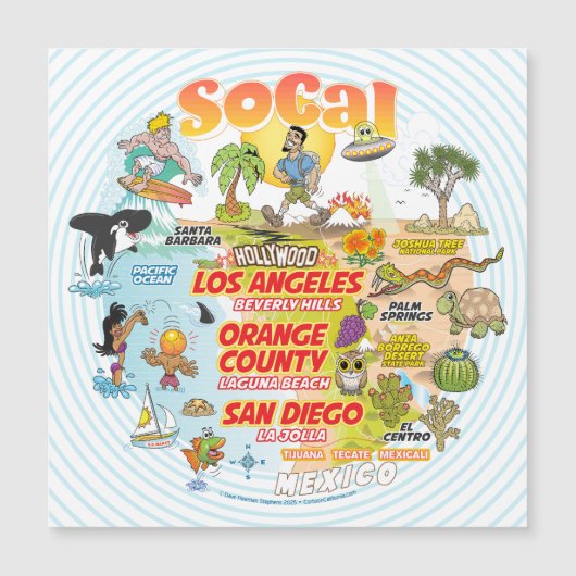 SoCal磁石 (正面)