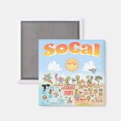 SoCal磁石 マグネット (正面/裏面)