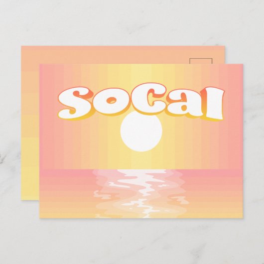 SoCal設定 ポストカード (正面/裏面)