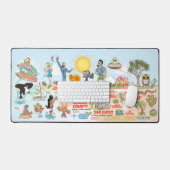 SoCal デスクマット (キーボード&マウス)