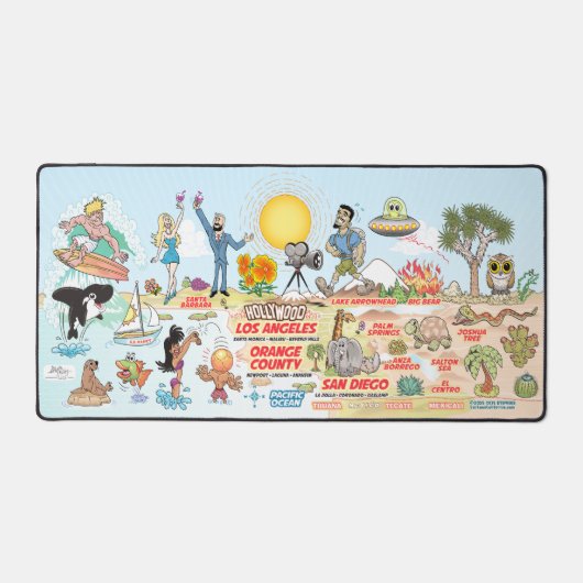 SoCal デスクマット (正面)