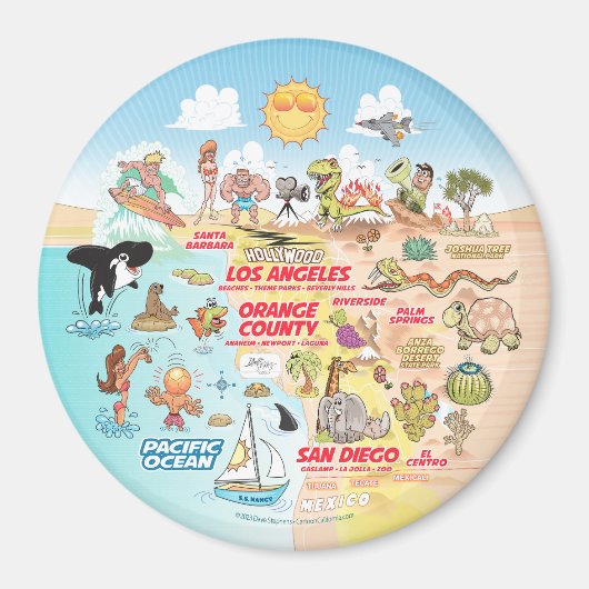 SoCal マグネット (正面)