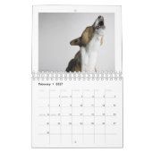 Socal 2010のカレンダーのBasenjis カレンダー (2月 2027)