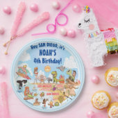 SoCal Birthday Paper Plates ペーパープレート (パーティー)