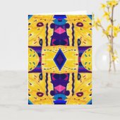 SoCal Dreamグリーティングカード カード (黄色い花)