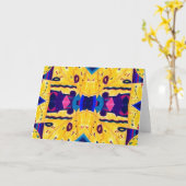 SoCal Dreamグリーティングカード カード (黄色い花)