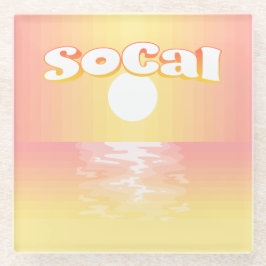 SoCal Sunset ガラスコースター