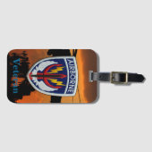 SOCCENT USCENTCOスペシャルオプス中央ベッツパッチ ラゲッジタグ (正面横)