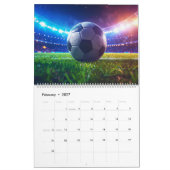 SOCCER カレンダー (2月 2027)